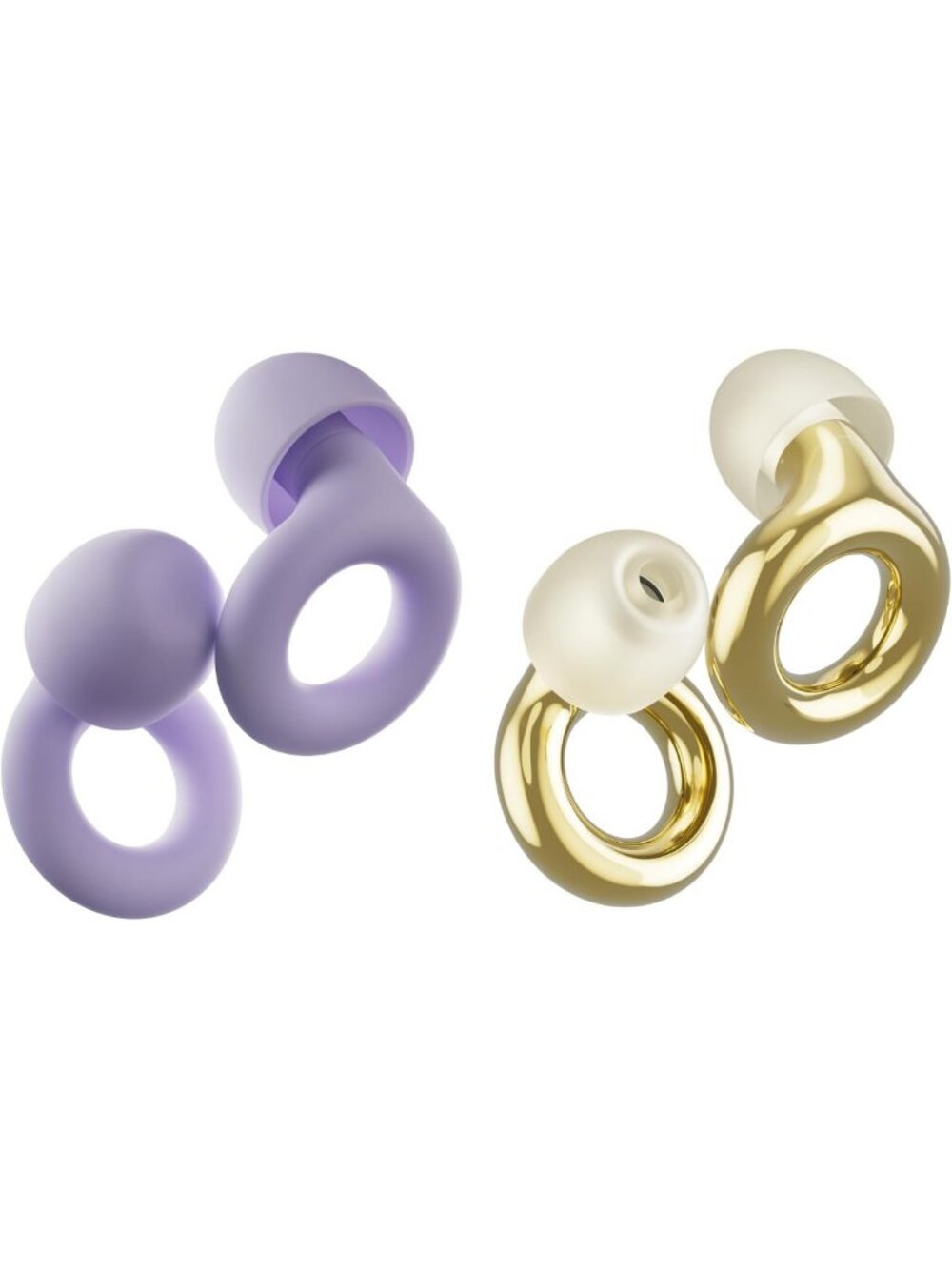Reusable Ear Plugs for Sleep & Noise Sensitivity | 2-Pack Day & Night Bundle